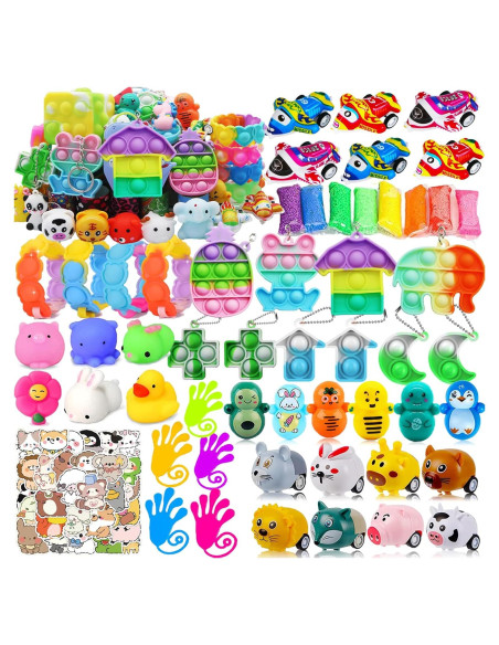 116 Juguetes Antiestrés para Niños 3-12 Años - Fiesta Premium