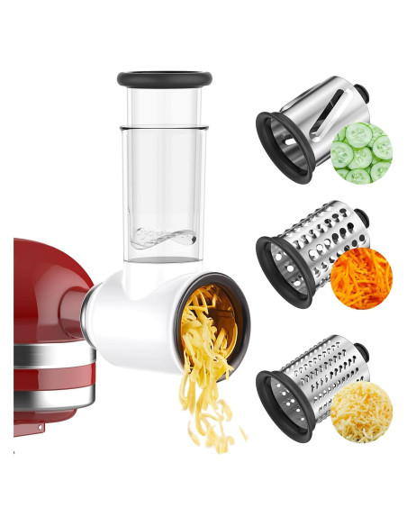 Accesorio Rallador y Cortador Cofun para Batidora Kitchenaid