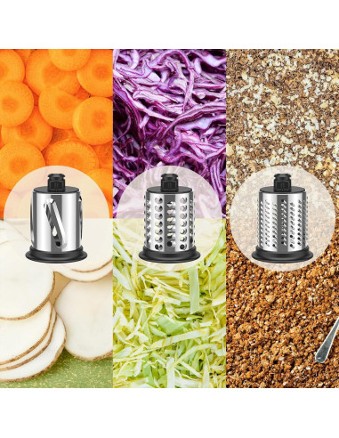 Accesorio Rallador y Cortador Cofun para Batidora Kitchenaid