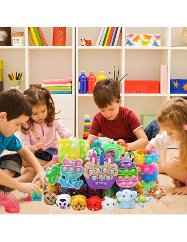116 Juguetes Antiestrés para Niños 3-12 Años - Fiesta Premium
