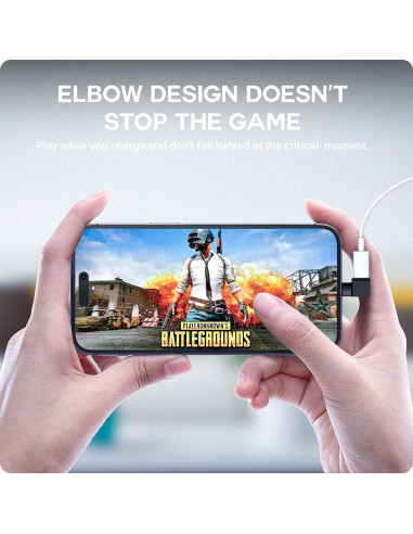 Adaptador de Carga en Ángulo Recto XSDtech - 2 Piezas