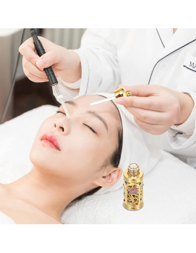 Botella de Perfume Rellenable Beavorty Vintage Dorada 24g