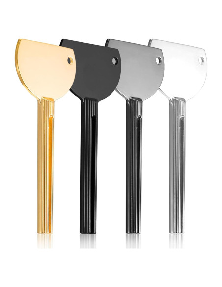 Exprimidor de Tubo de Pasta de Dientes JIYIN 4 Pcs Acero Inoxidable