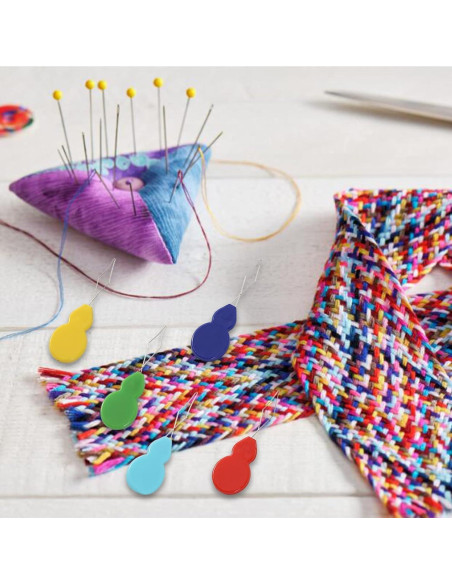 UCLEVER 10 Enhebradores de Aguja de Plástico Multicolor