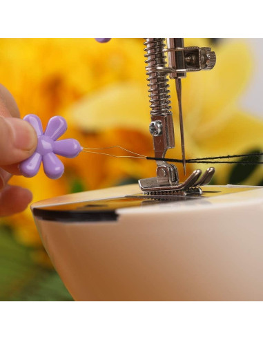 UCLEVER 10 Enhebradores de Aguja de Plástico Multicolor