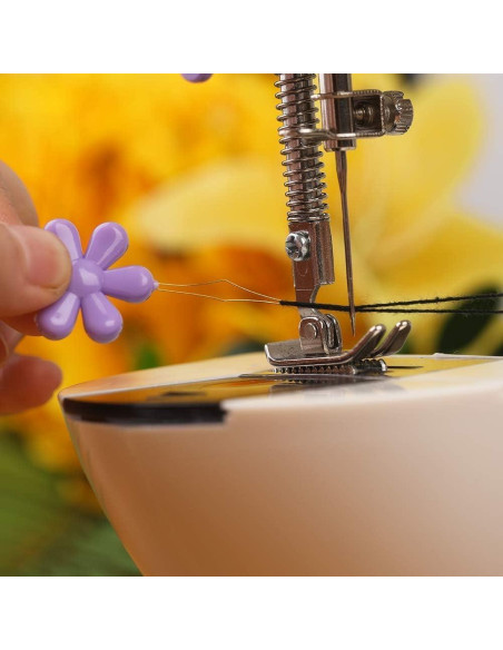 UCLEVER 10 Enhebradores de Aguja de Plástico Multicolor