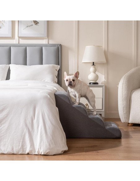 Escaleras para Mascotas Sweet Home 4 Niveles Espuma Antideslizante