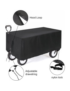 Cubierta de Carro Plegable TheElves Impermeable 96.5x55.9x50.8 cm 2
