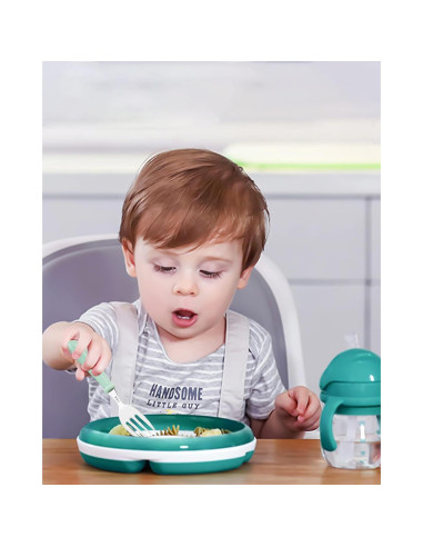 Juego de Cubiertos para Niños DF DUALFERV 10 Piezas Acero Inoxidable