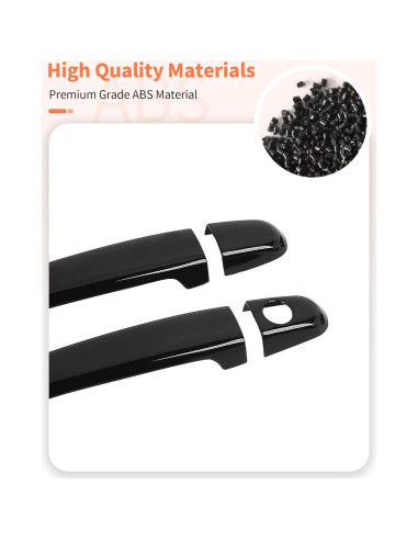 Cubiertas de Manija de Puerta Exterior Toyota 4Runner 2003-2009 8PCS