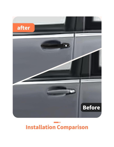 Cubiertas de Manija de Puerta Exterior Toyota 4Runner 2003-2009 8PCS