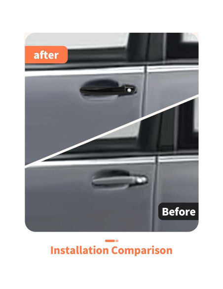 Cubiertas de Manija de Puerta Exterior Toyota 4Runner 2003-2009 8PCS