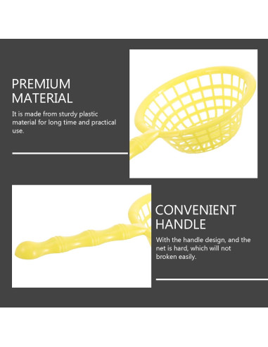 10pcs Red de Pesca de Plástico ifundom para Adolescentes