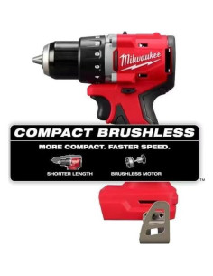 Taladro Atornillador Compacto Milwaukee M18 18V Sin Escobillas 2