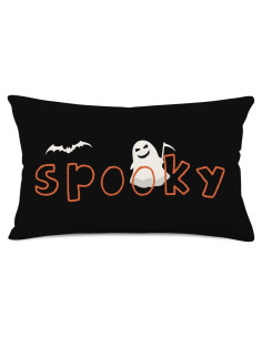 Funda de Almohada Halloween 30x50 cm Easternproject Murciélagos
