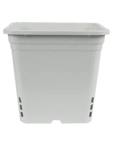 Maceta de Vivero SUNPACK Cuadrada Blanca 30.48 cm - Drenaje