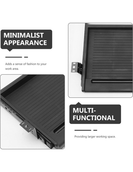 Bandeja Deslizante para Teclado Bajo Escritorio Jojofuny 51.5x27cm Bandeja Deslizante para Teclado Bajo Escritorio Jojofuny 51.5x27cm