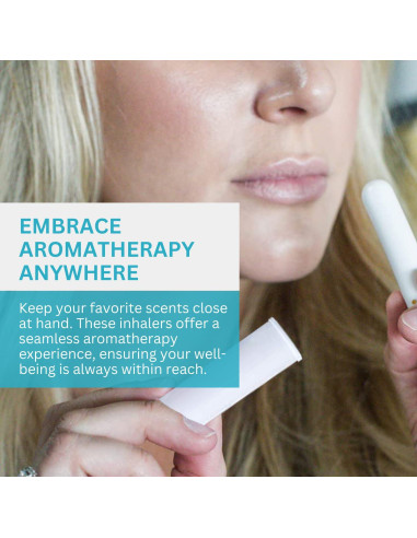 Inhaladores de Aceite Esencial Wild Essentials - Paquete de 12