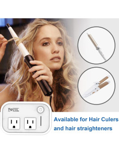 Convertidor de Voltaje FOVAL 220V a 110V 230W con USB 2