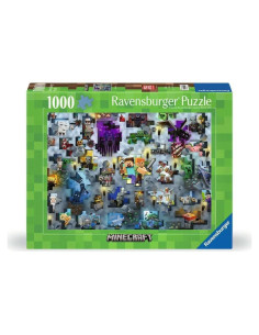 Rompecabezas Ravensburger Minecraft Mobs 1000 Piezas 70x50cm