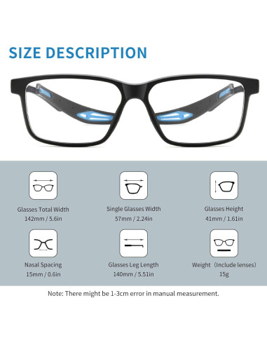 Gafas de Protección Deportivas SooGree para Fútbol y Ocio