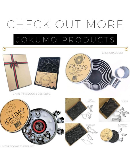 Juego de Cortadores Redondos JOKUMO 11 Piezas Acero Inoxidable