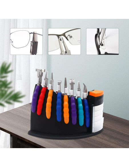 Kit de Herramientas Ópticas FAWEIUS con 8 Alicates y 6 Destornilladores