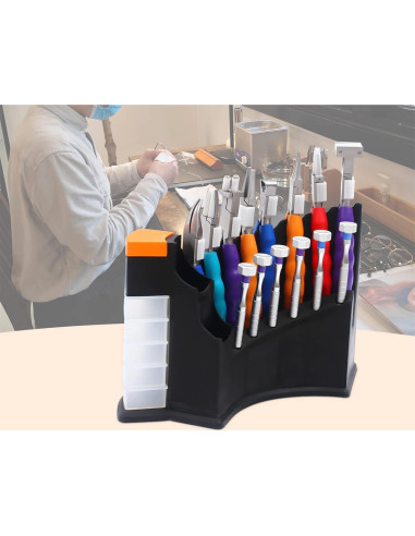 Kit de Herramientas Ópticas FAWEIUS con 8 Alicates y 6 Destornilladores