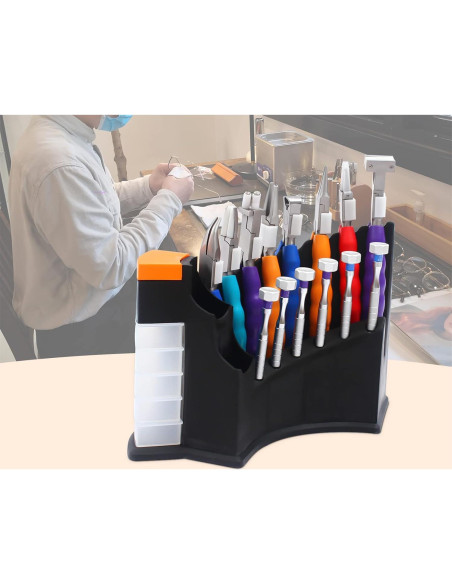 Kit de Herramientas Ópticas FAWEIUS con 8 Alicates y 6 Destornilladores