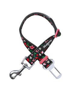 Cinturón de Seguridad Ajustable Blueberry Pet Negro 42-65 cm