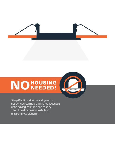 Downlight LED Empotrado HALO HLB 6" Regulable 1150 Lúmenes