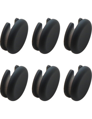 6 Tapas de Repuesto Joystick Pad Circular USonline911 para Nintendo 3DS