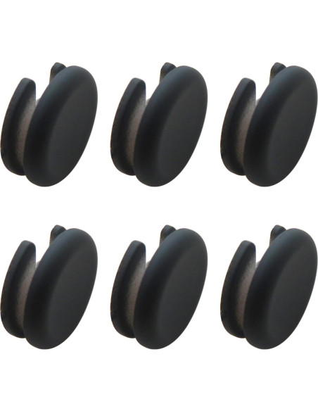 6 Tapas de Repuesto Joystick Pad Circular USonline911 para Nintendo 3DS