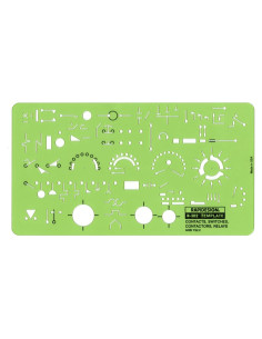 Plantilla Eléctrica Rapidesign R302 - Contactos e Interruptores