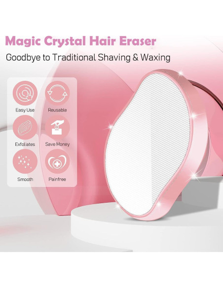 Borrador de Cabello de Cristal Minochi 2PCS Indoloro 113g