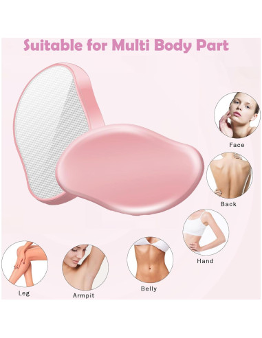 Borrador de Cabello de Cristal Minochi 2PCS Indoloro 113g