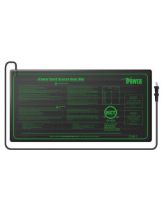 Alfombrilla Térmica iPower 10" x 20" para Plántulas Interior