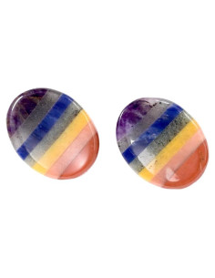 Piedra de Preocupación HEALING ZONE 7 Chakras Juego de 2