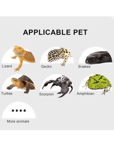 Almohadilla Térmica para Reptiles GLOGLOW 15.5x22cm 7.5W 2