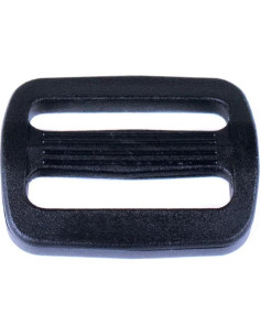 Deslizadores Tri-Glide Plástico Negro Paracord Planet 1" Paquete de 10 2