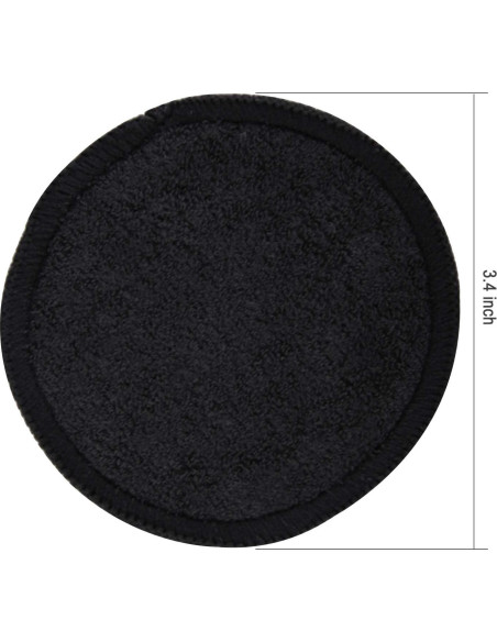 Almohadillas Desmaquillantes Reutilizables SIQUK 24 Piezas Bambú