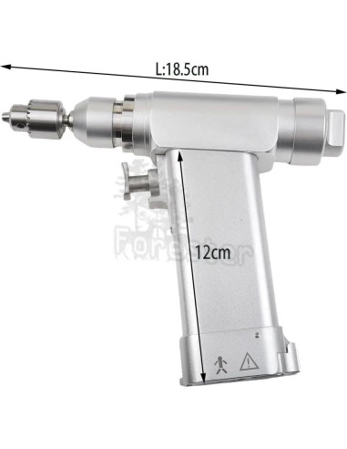 Taladro Óseo Eléctrico Veterinario Caphstion 80W con Batería
