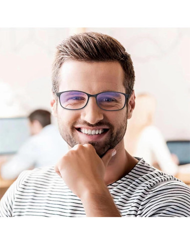 Paquete de 5 Gafas de Lectura Anti-Luz Azul UV400 Unisex