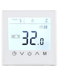 Termostato WiFi Programable MincoHome MK100 240V Control Táctil