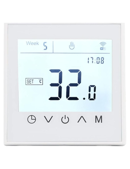 Termostato WiFi Programable MincoHome MK100 240V Control Táctil