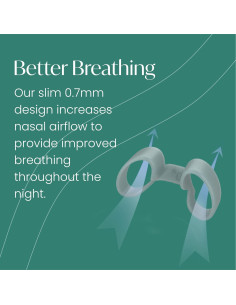 Dilatador Nasal Focus Mint Pequeño - Alivio Congestión Sinusal 2