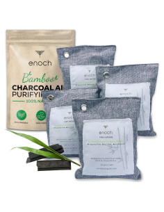 Bolsas Purificadoras de Aire Enoch 4x200g Carbón de Bambú