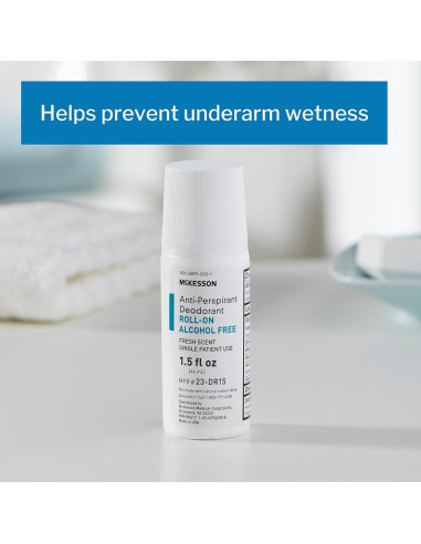 Desodorante Antitranspirante McKesson Roll-On 44.36 ml Sin Alcohol