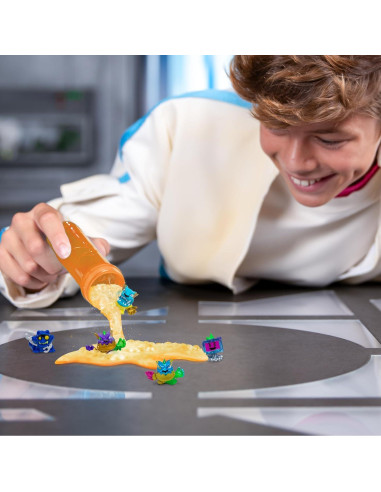 MrBeast Lab Swarms Atómico Paquete de 5 Figuras Micro 2.5cm