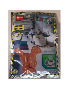 Jurassic World Lego Criadero de Dinosaurios Raptor Bebé 2